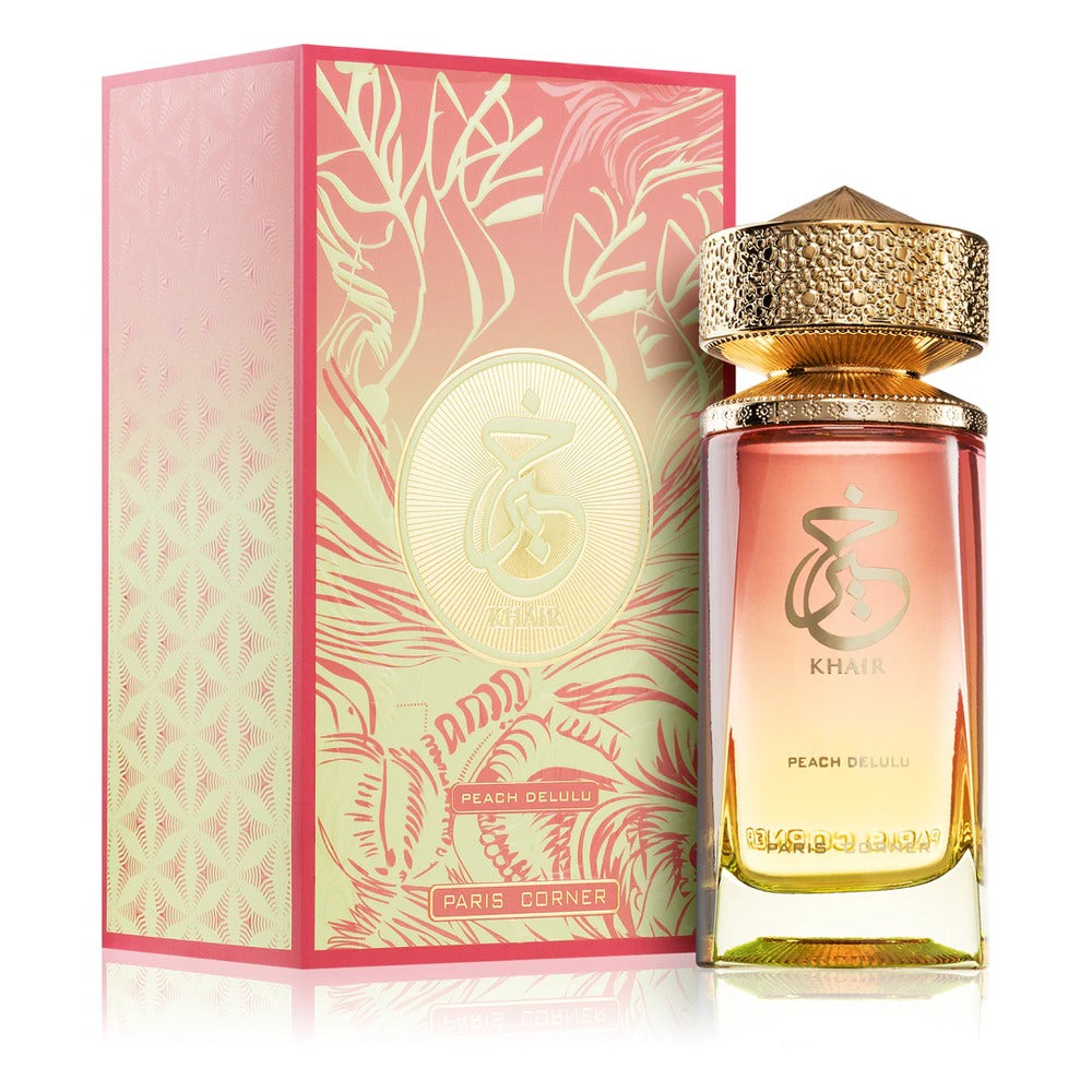 Khair Peach Delulu - Paris Corner - Eau de parfum 100ml - packaging