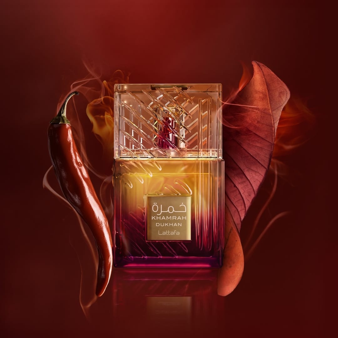 Parfum Lattafa Khamrah - Flacon élégant Emirates Premium
