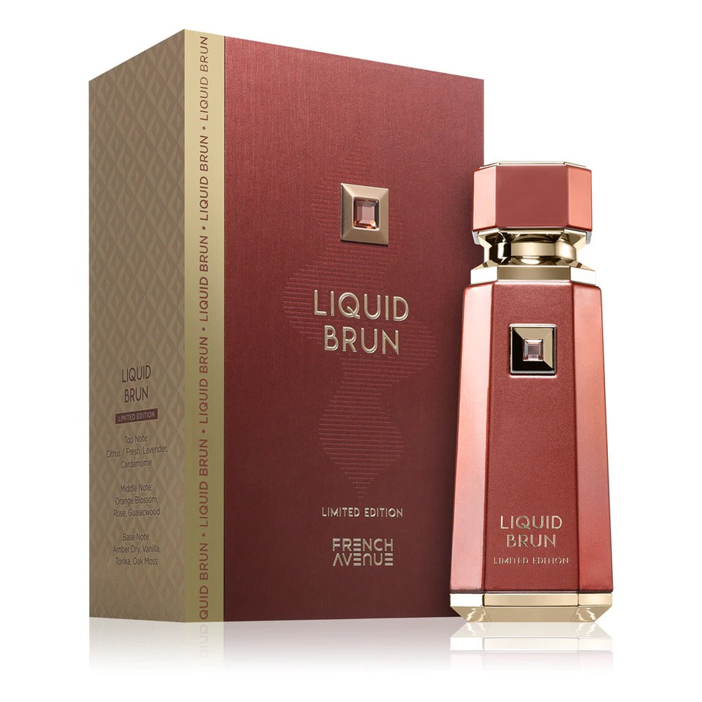 Liquid Brun Extrait - French Avenue - Extrait de parfum 150ml - packaging