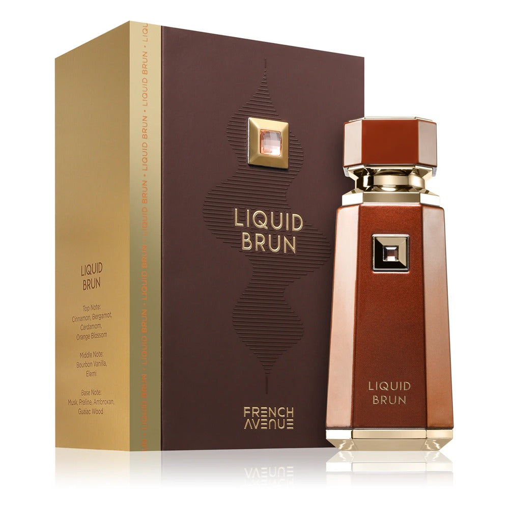 Liquid Brun - French Avenue - Eau de parfum 100ml - packaging