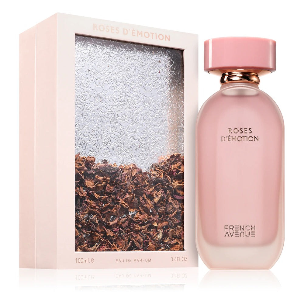Rose D'Emotion - French Avenue - Eau de parfum 100ml - packaging