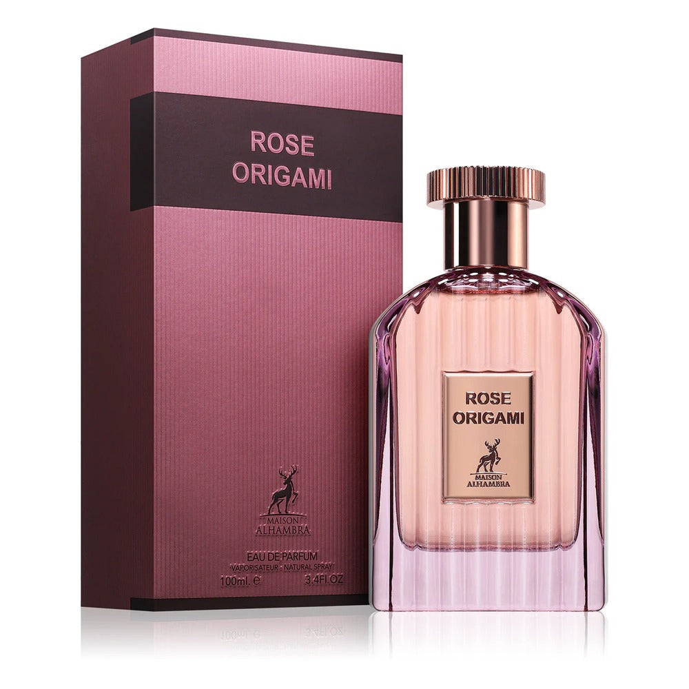 Rose Origami - Maison Alhambra - Eau de parfum 100ml - packaging