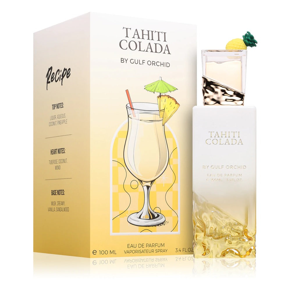 Tahiti Colada - Gulf Orchid - Eau de parfum 100ml - packaging