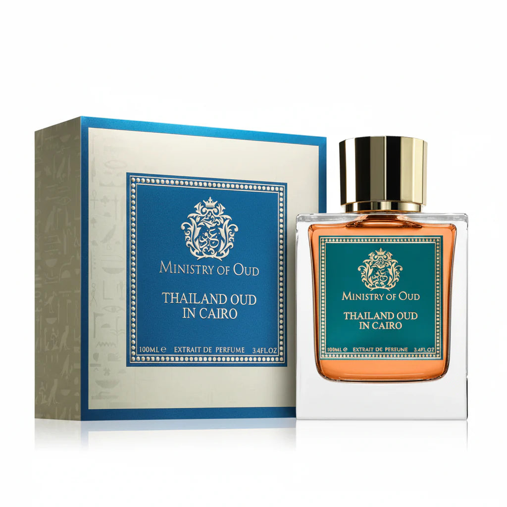 Minister of Oud Thailand Oud In Cairo - Fragrance World - Eau de parfum 100ml - packaging