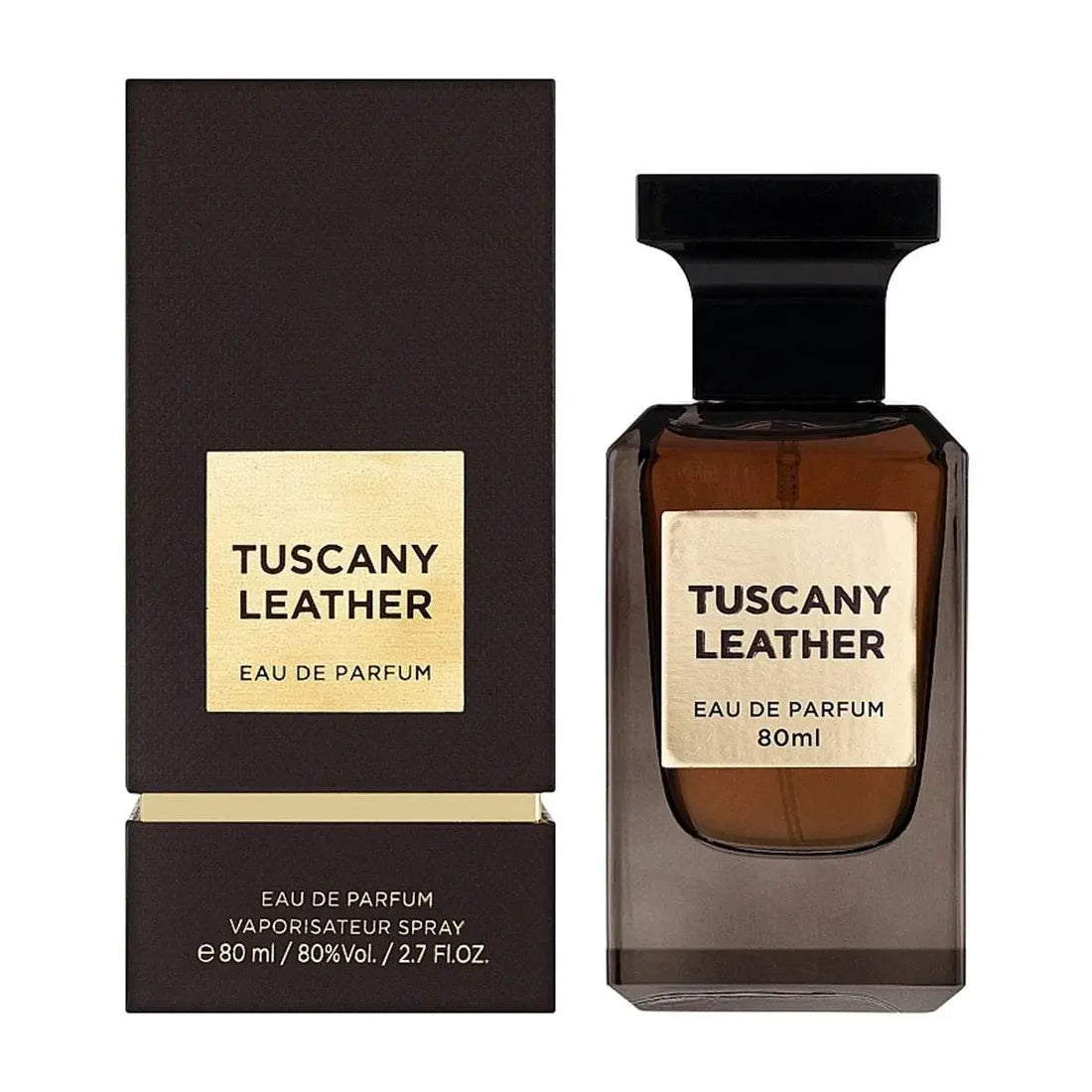 Tuscany Leather - Eau de Parfum Mixte Fragrance World - 80 ml