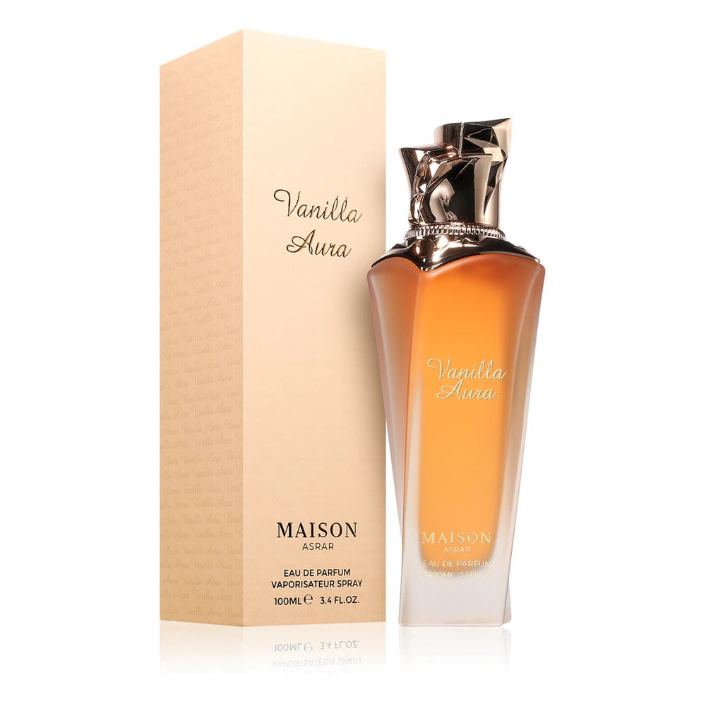 Vanilla Aura - Maison Asrar - Eau de parfum 100ml - packaging