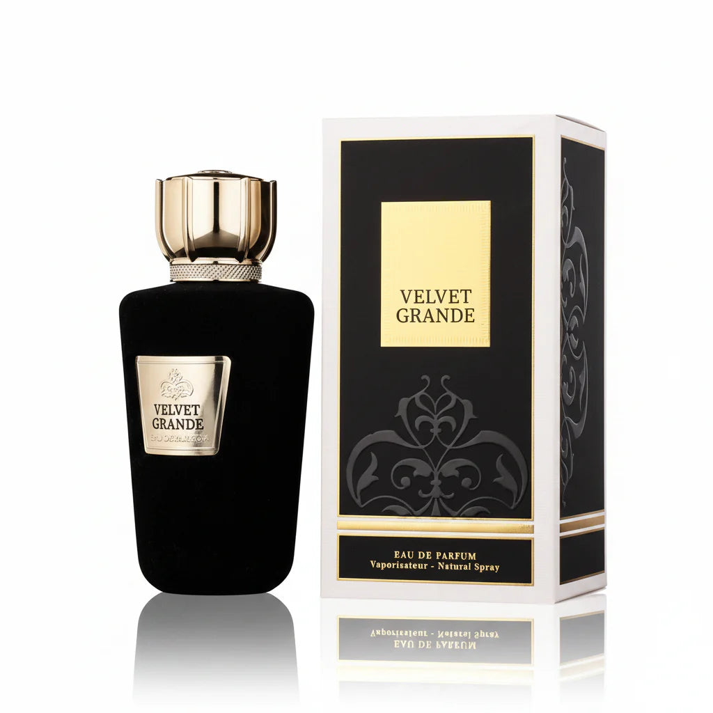 Velvet Grande - Fragrance World - Eau de parfum 100ml - packaging