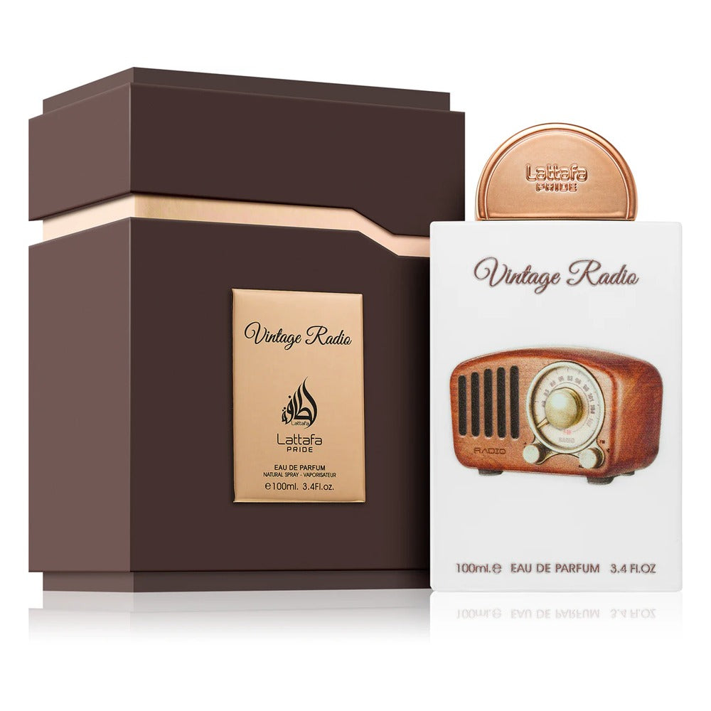 Vintage Radio - Lattafa Pride - Eau de parfum 100ml - packaging