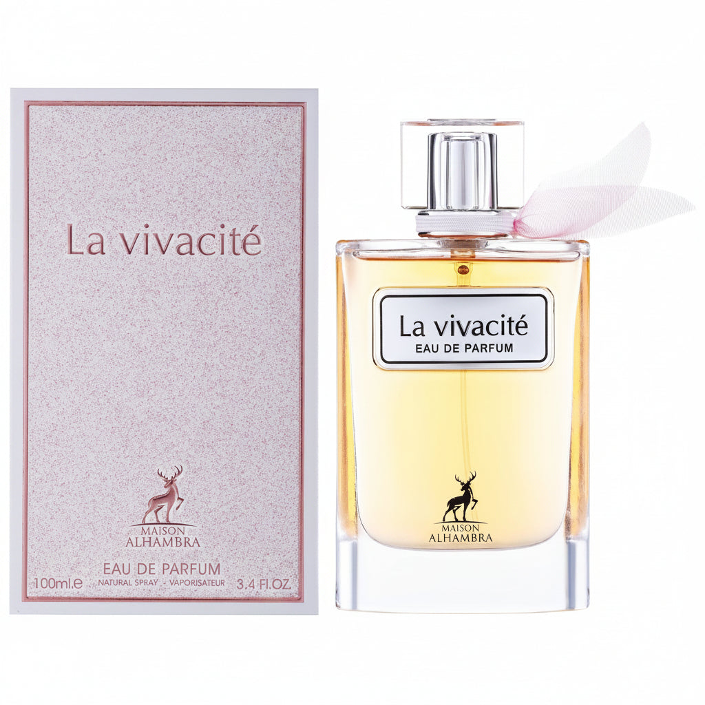 La Vivacite - Maison Alhambra - Eau de parfum 100ml - packaging